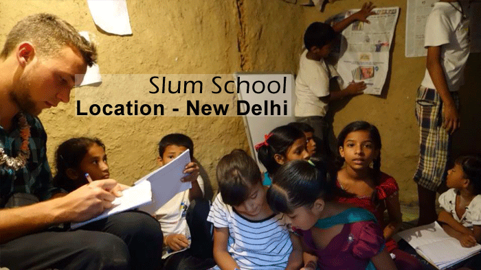 Wahoe Commune Slums School New Delhi